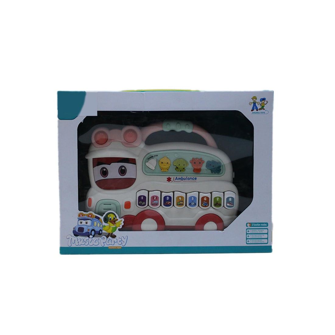 Animal Piano Bus Shape