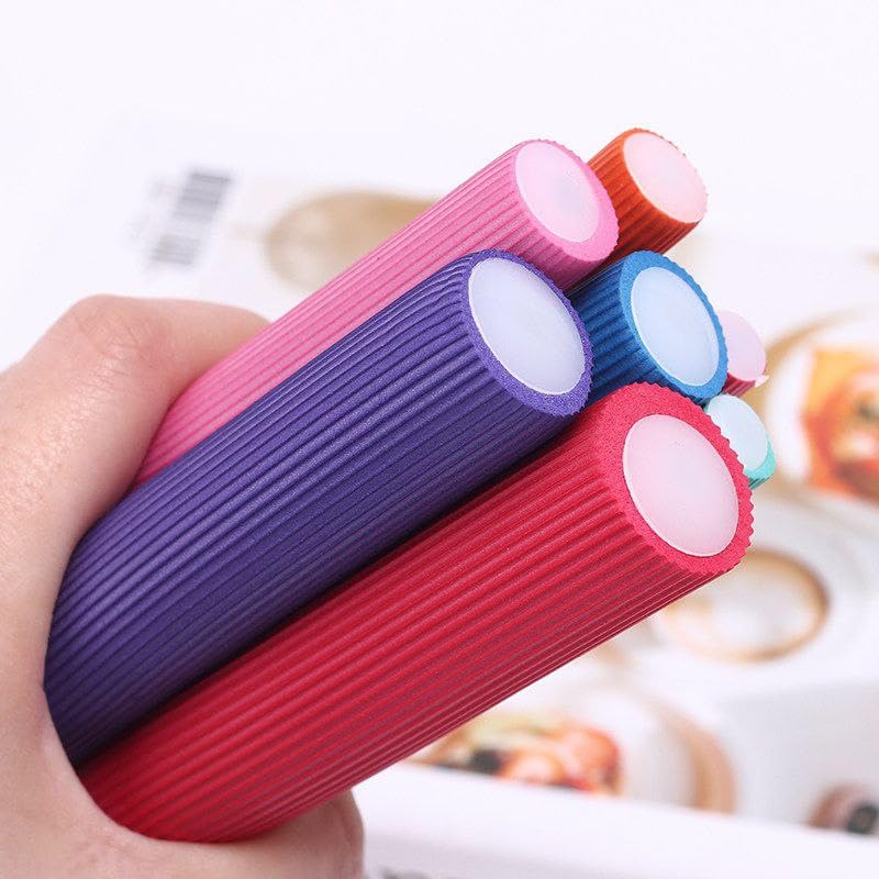 Curly Cream - Success Rod (Curly & Wave) 【6 Pcs】Safe and Easy Operation for Hair.Made of Silicone for Easy Application.Forget Breakage and Aches - Generic
