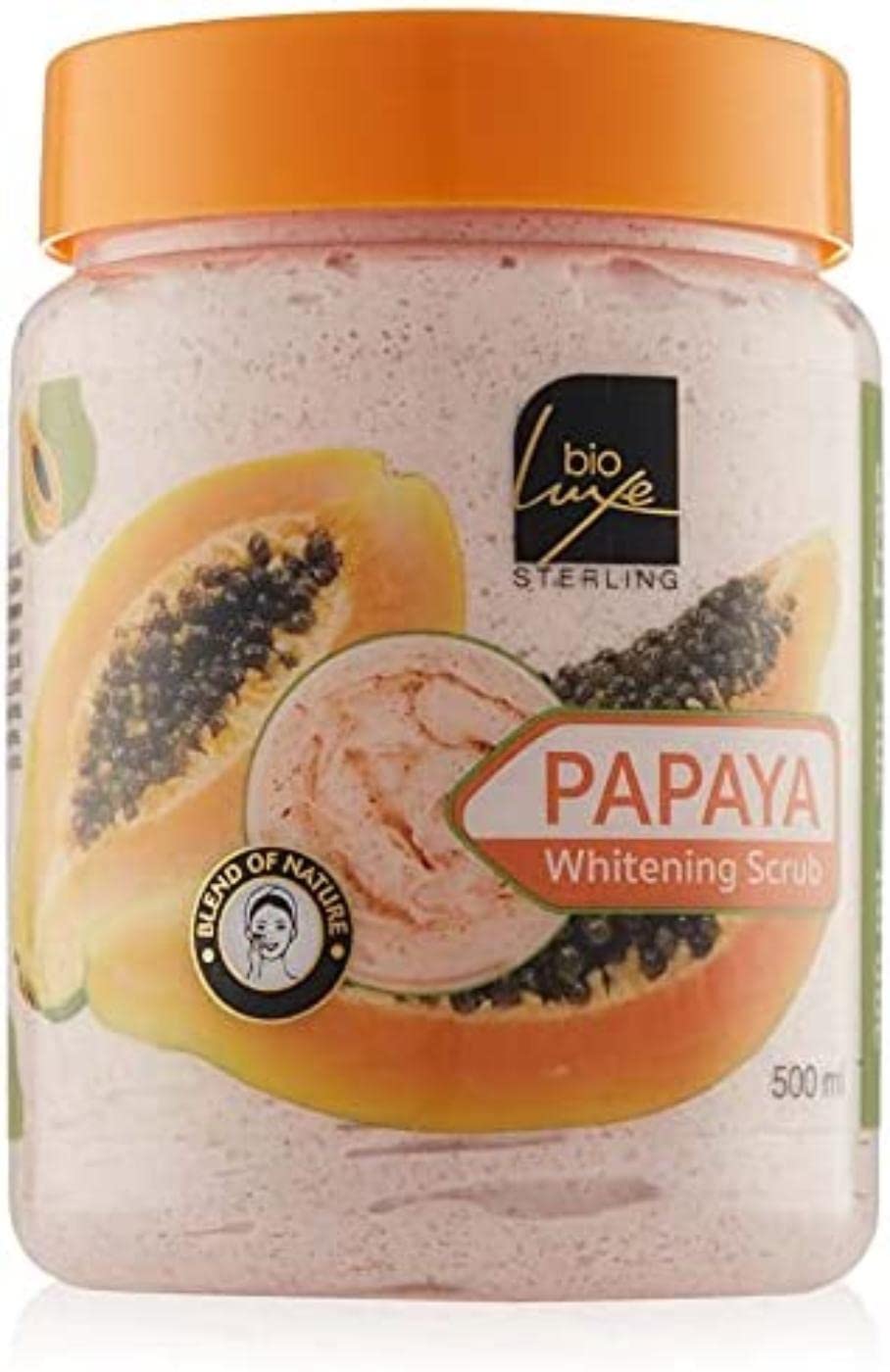 Bio Luxe Hair and Personal Care Papaya Scrub 500ml