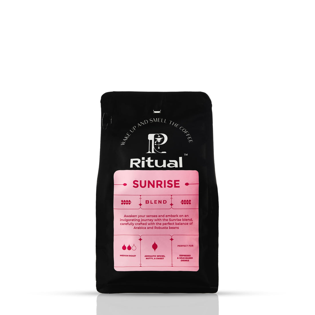 Sunrise Blend Medium Roasted Whole Beans 250g