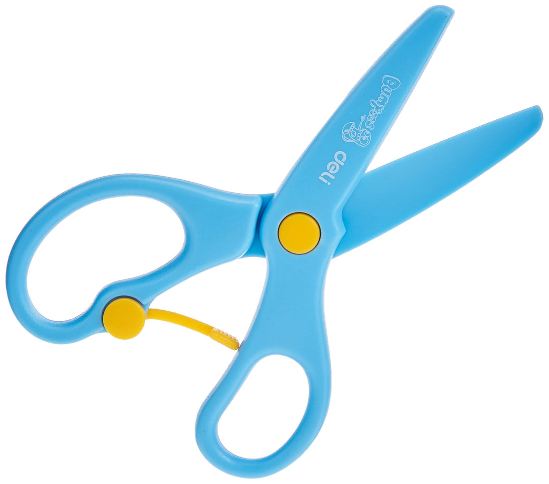 Deli school plastic scissors 130mm deli - d60402 plastic scissors d60402 assorted