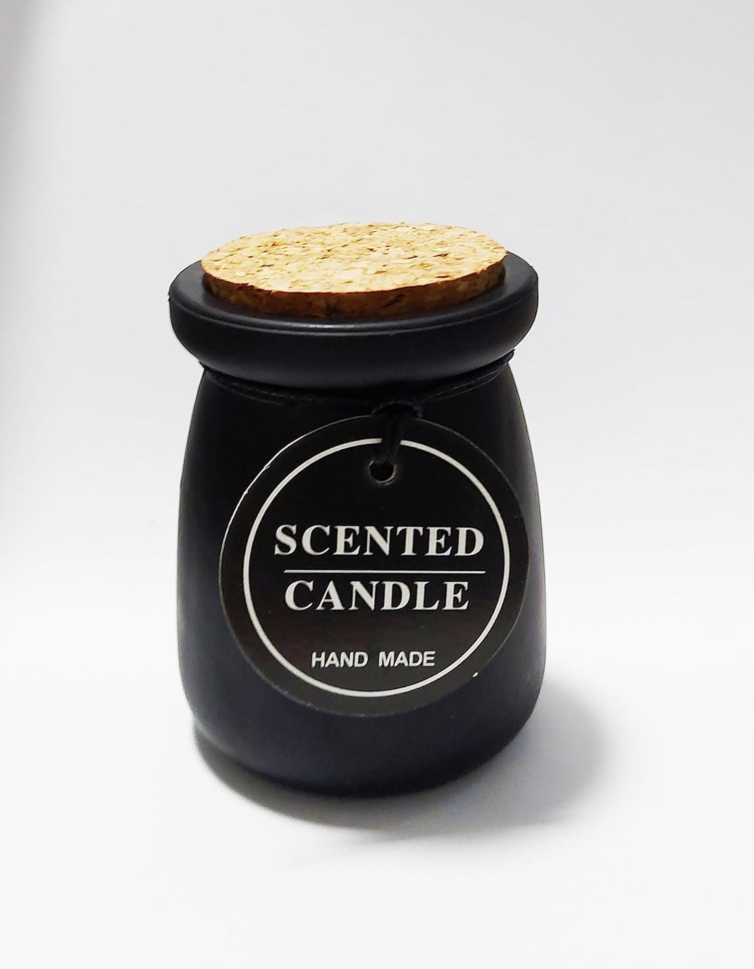 Scented Candles Soy Wax Candles in Glass Jar Home Decor for Relaxation Birthday Party Wedding Party Large Size (Black)