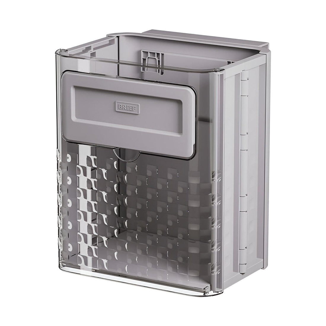 Kitchen storage basket - Hanging, multi -use garbage solution to sort the garbage efficiently and saving space (Gray)