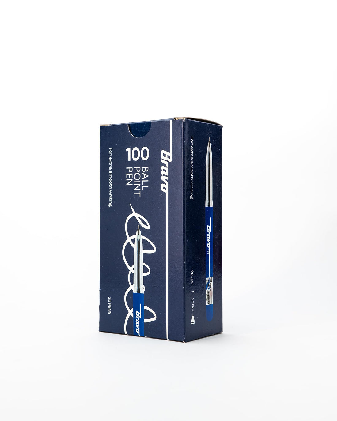 Sassco Ball Pen Bravo 100 - 25 Pen - Blue