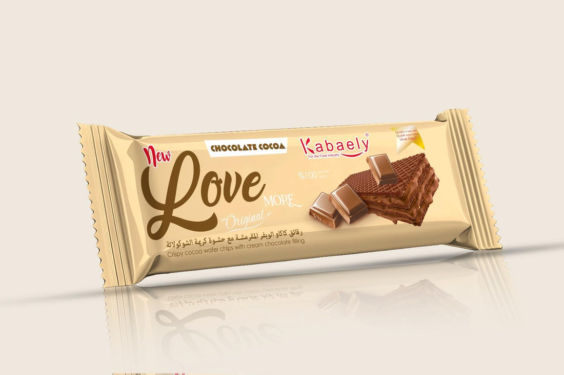Love More Wafer Cookies Filled with Chocolate Cream 75 g