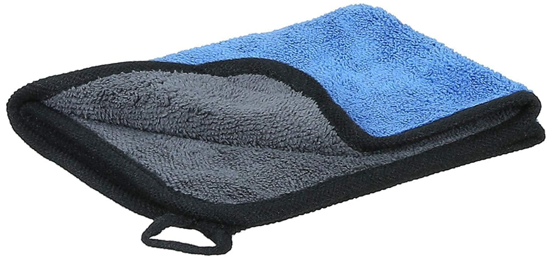Boom Fresh Microfiber Double face Cleaning Cloth - Blue Grey