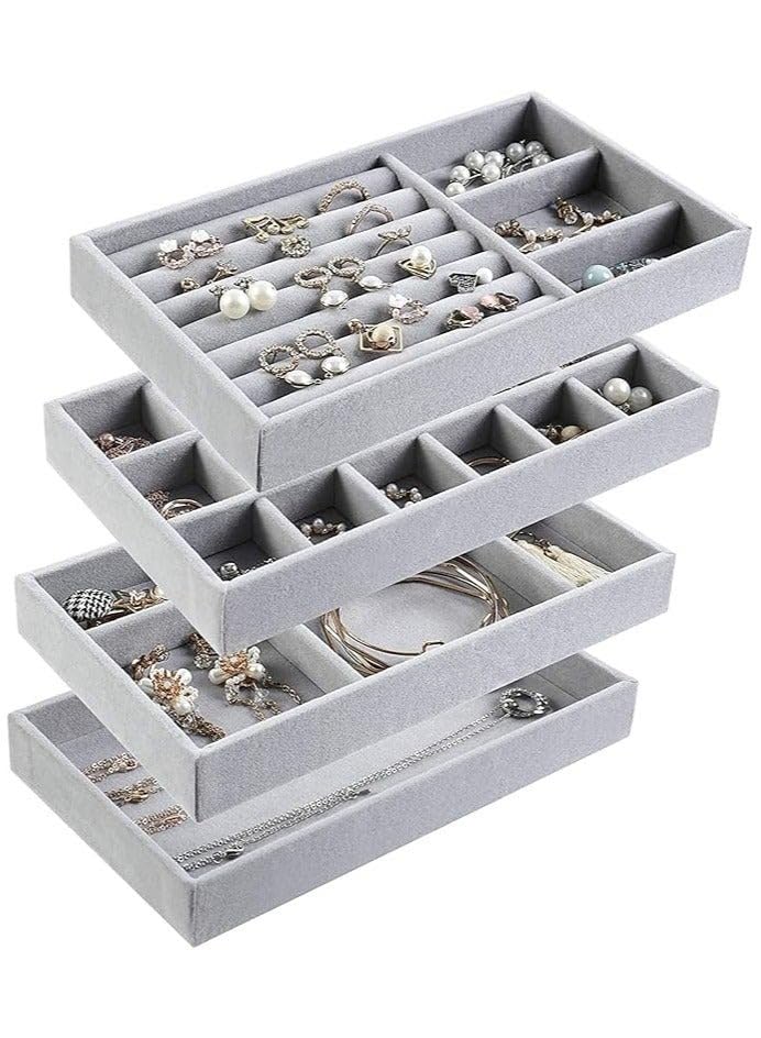 Creative Accessories Organizer - Multi-Drawer Velvet Organizer Device to Organize Your Jewelry with Style and Easy! - Generic
