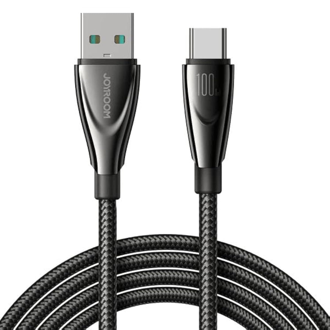 Joyroom SA31-AC6 Pioneer Series Charging Data Type-C USB Cable 3A Fast Charging 100W, 1.2m - Black|12 Months Warranty