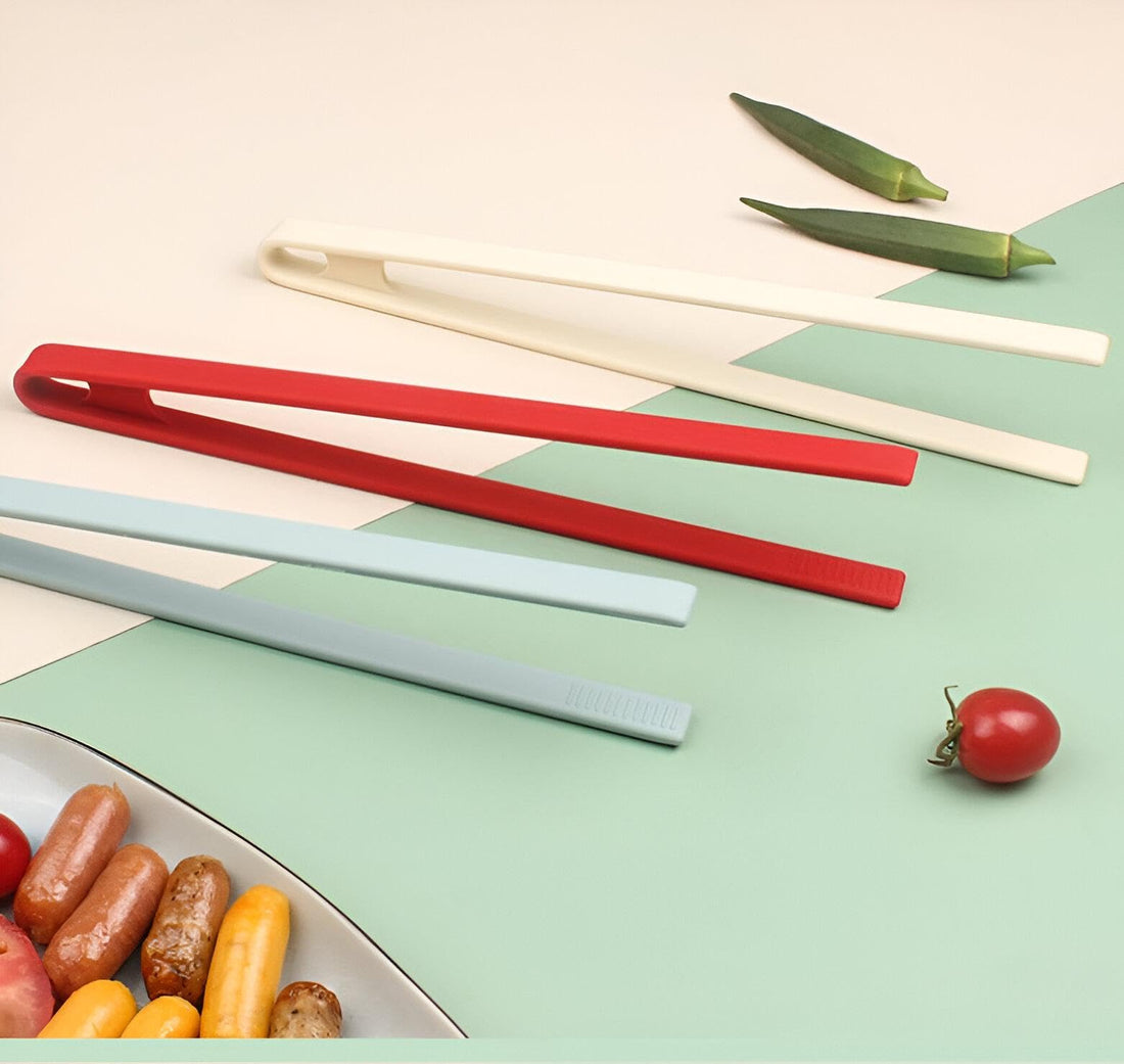 Kitchen Tools Tweezers - Multi-use Basic Kitchen Tweezers for Salad Work, Meat Grill and Fish (3pcs)