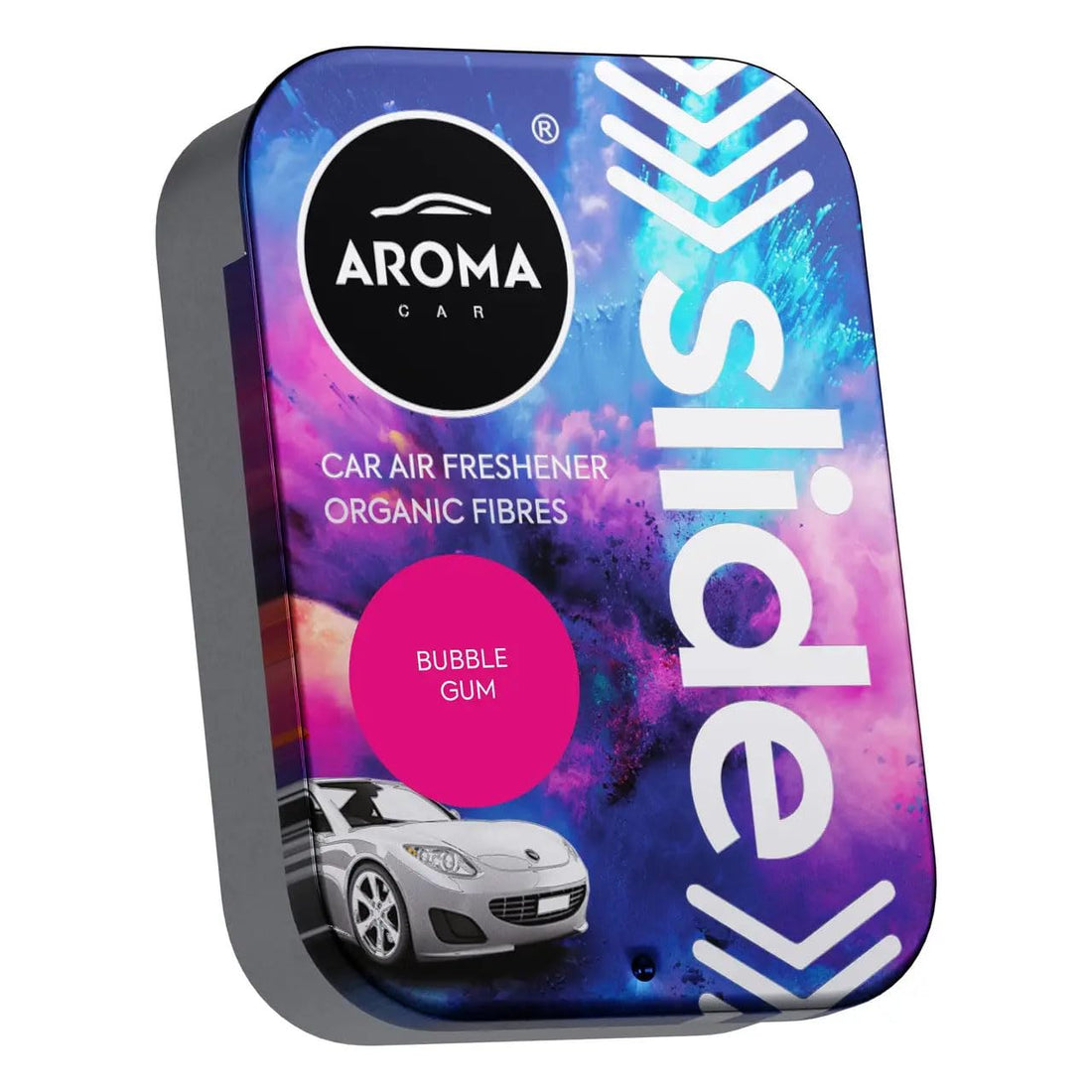 Aroma Car Organic Bubble Gum Fibres Air Freshener | Natural Glass Peel Fragrance | Long-Lasting Car Deodorizer | Freshens & Eliminates Odors
