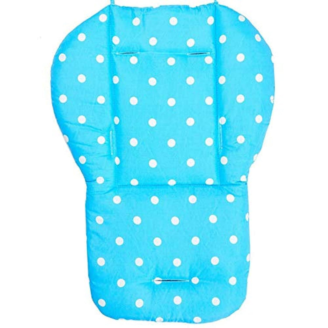 Moro Moro 3 Touch-Cooling Technology Baby Comfortable Stroller, Waterproof Highchair Mat (Blue Round Dot)