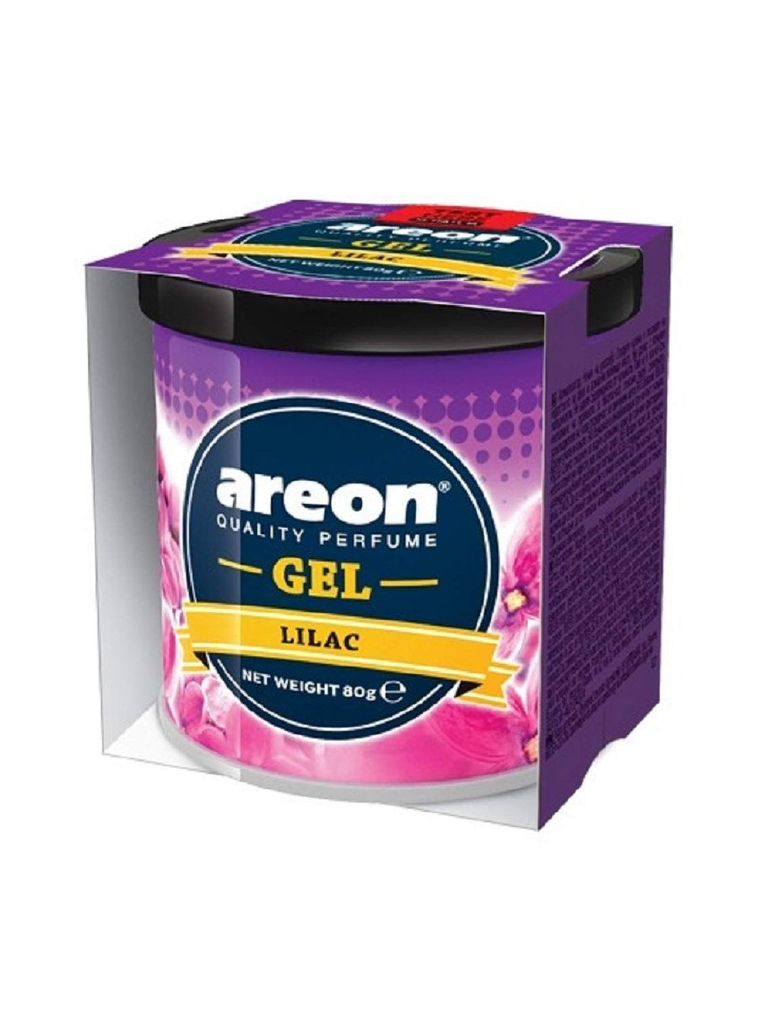 Areon Quality Perfumes Gel Can for Car and Home Lilac - 80 g