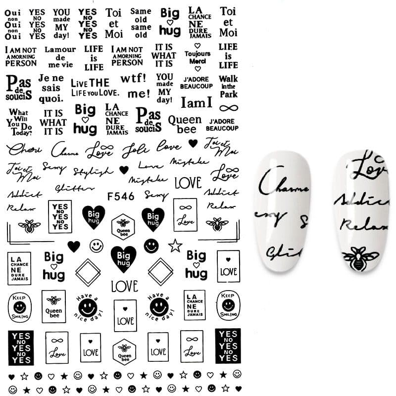 Nail Sticker - A touch of elegance and uniqueness in every detail.