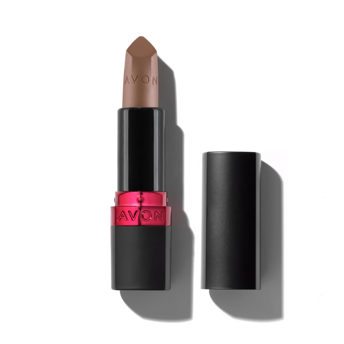 Avon Ultra Matte Lipstick Coffee Date with Vitamin E, Avocado Oil and Sesame Oil for Comfortable Coverage that Won't Cake, Crack or Dry, Cruelty Free