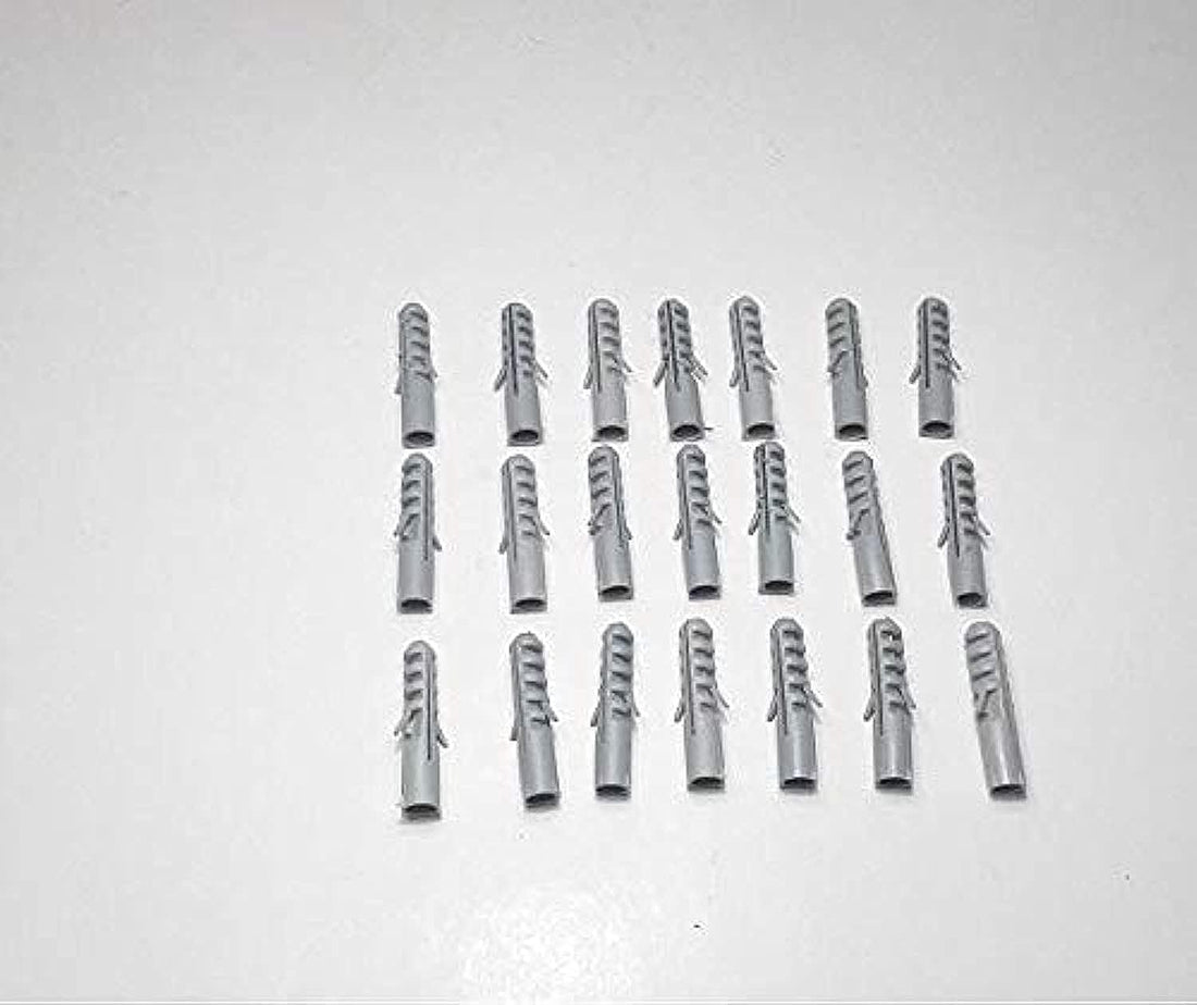 Fisher Plastic Gray, 10mm 20 Count