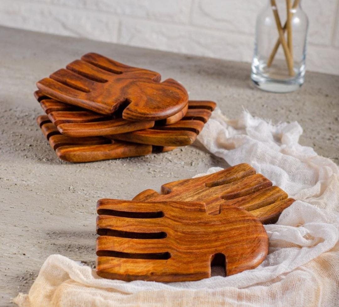 Hayah Wood - Wooden Salad Fork - شوكة سلطة خشب