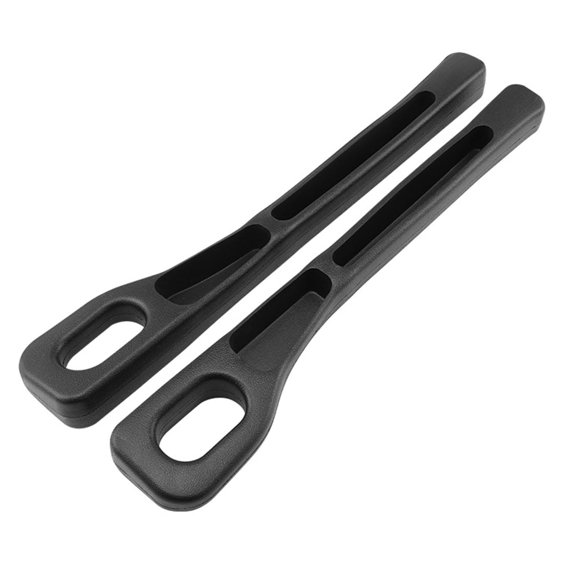 2PCS Car Seat Gap Filler Organizer, Multifunctional Seat Side Gap Filler for Phones, Keys, Wallets, Car Gap Filler Universal Fits Car SUV RV Truck (Black)