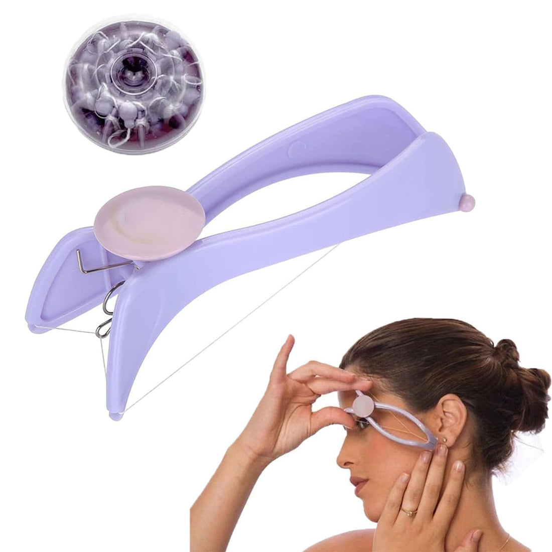 Threading Hair Removal,Threading Tool,Eyebrow Threading Tool,Hair Removal Threading Tools,Used to Remove Facial Lips and Fine Hair