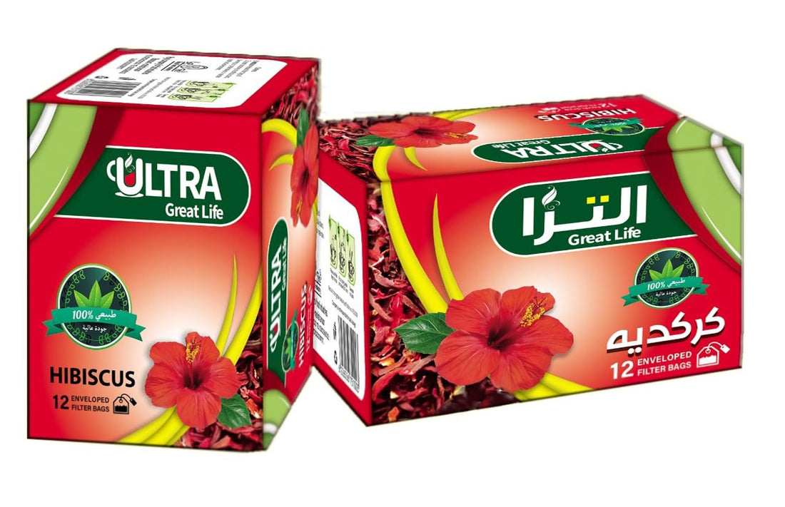 Mazag Ultra Hibiscus Herbal Tea 12-Filter Bag