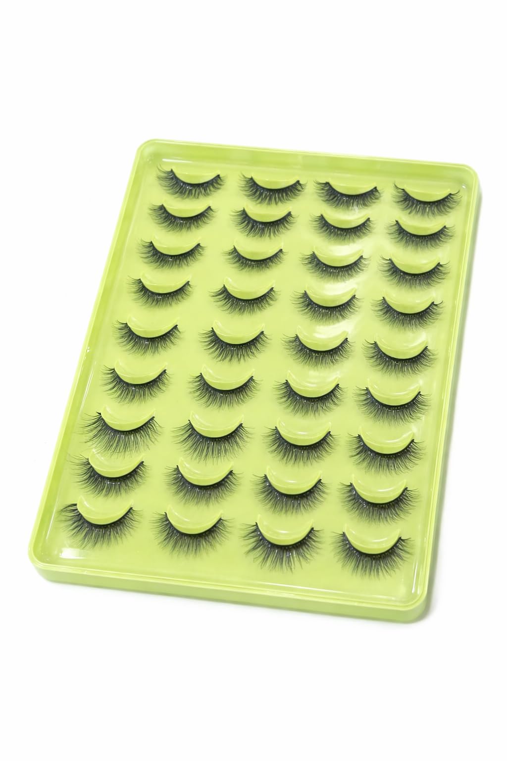 20 Pairs Fluffy False Eyelashes Set – Dramatic Wispy & Voluminous Effect, Lightweight Reusable Lashes, Soft & Flexible Lash Pack for Daily Wear, Parties, Cosplay & Professional Makeup