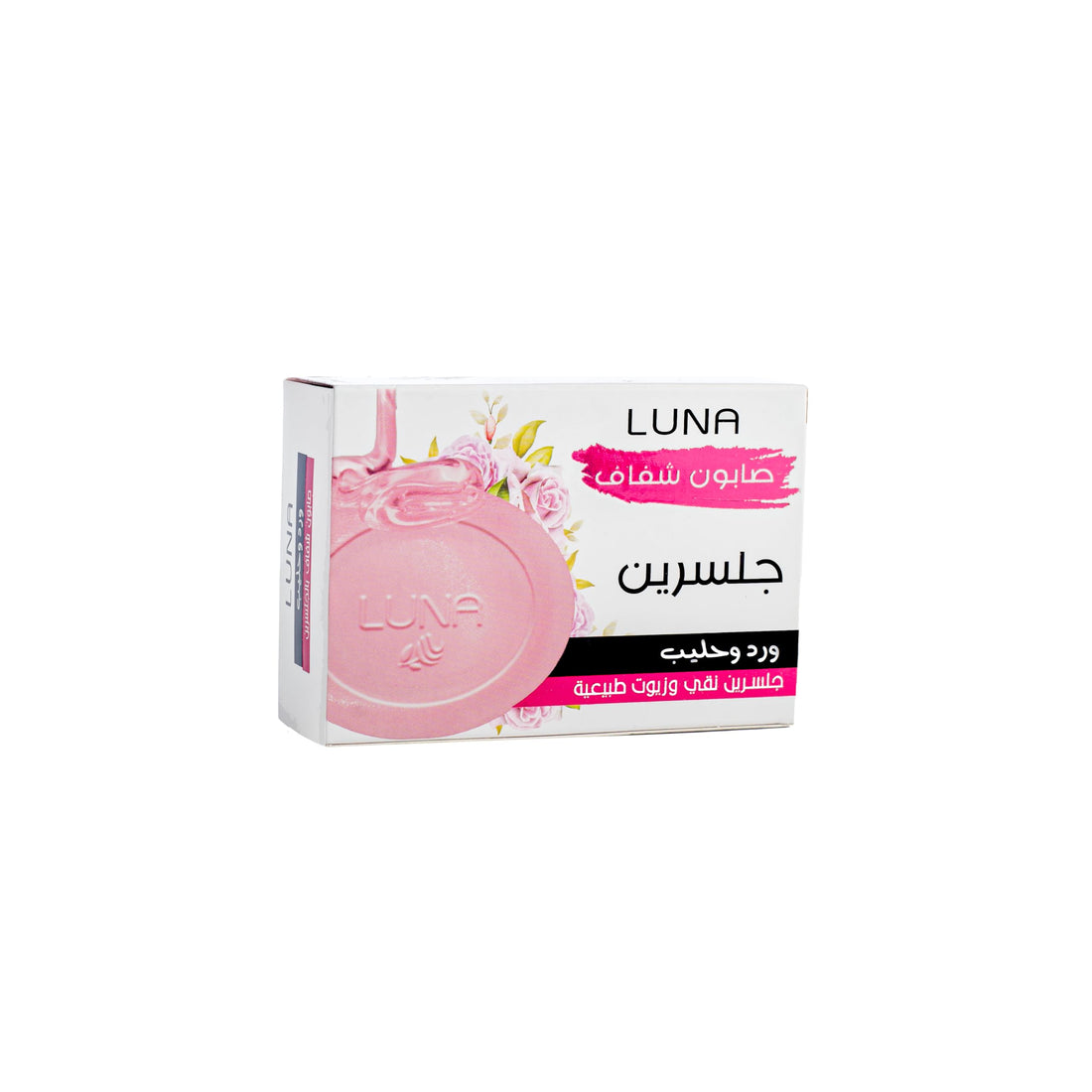 Luna Glycerin soap rose & milk 100 gm