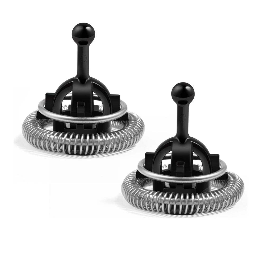 nalaina 2Pcs Milk Frother Parts, Whisks for Frother Replacement, Milk Frothing Spare Parts, Milk Frother Replacement, Coffee Machine Part & Accessories (BLACK)