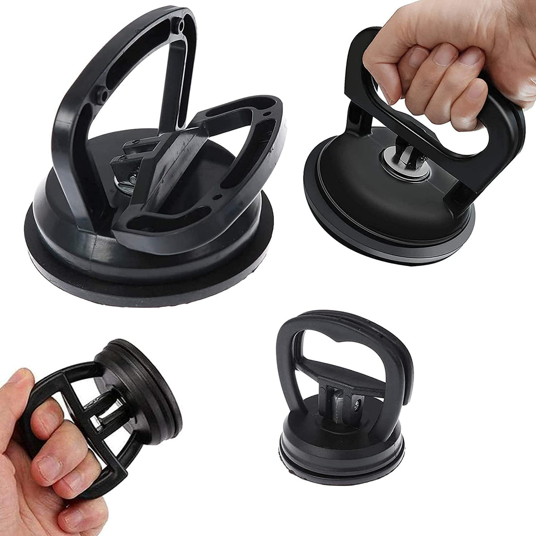 Dent Puller Suction Cup, Dent Remover Tool, Suction Cup Lifter, Car Dent Repair, 2 Sizes Auto Body Dent Repair Removal Tool, for Cars Dent, Glass, Tiles, Mirror, Granite Lifting Objects Moving
