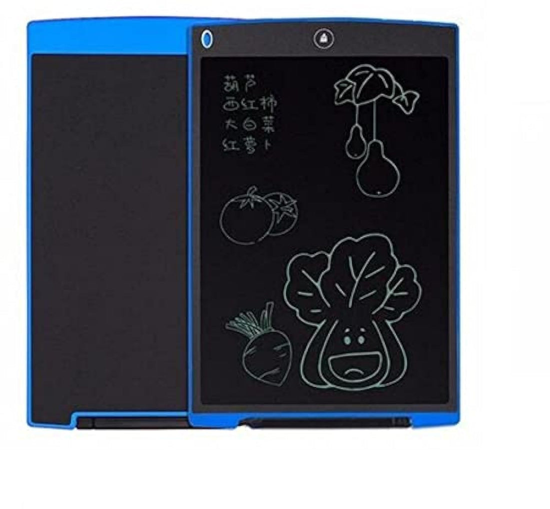 one year warranty_8.5 inch LCD Writing Tablet Paperless Office Writing Board with Stylus Pen Blue for office workers and students" )