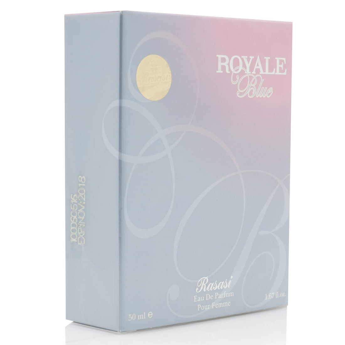 Rasasi Royale Blue Pour Femme for Women - Eau de Parfum, 50 ml