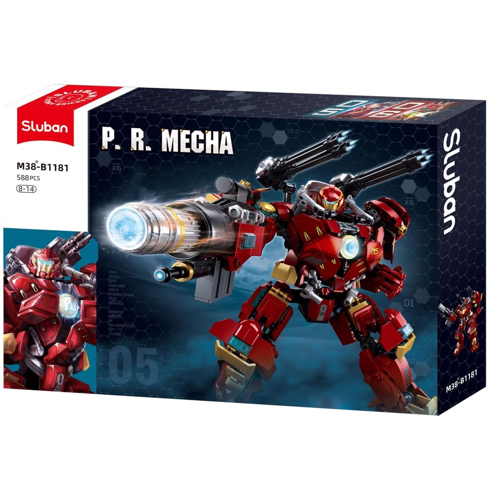 579PCS P.R.MECHA-ROBOT 05