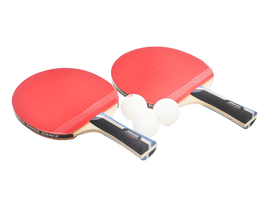 Racket Kit of 2 Rackets With 3 Donk Balls For Outdoor Sports Gifts,Endless Hours Of Entertainment - Multi Color