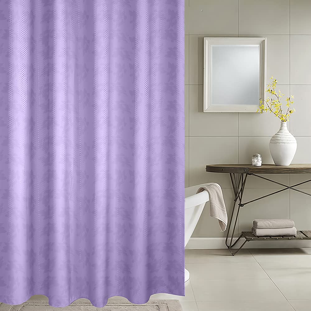 Penguin Shower Curtain - Plastic 180 * 200 cm - Purple