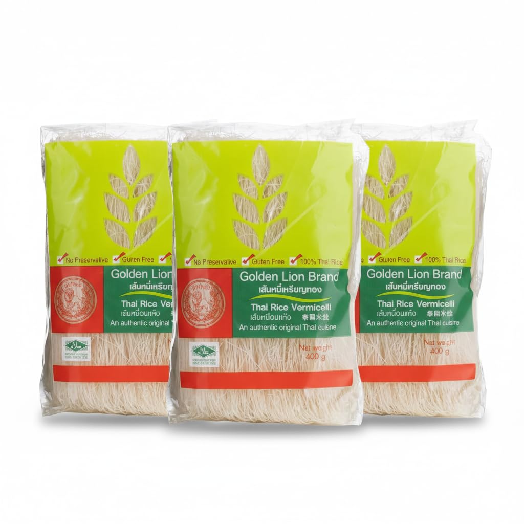3 Bags - Golden Noodles Glass Thailandi - 400 gm