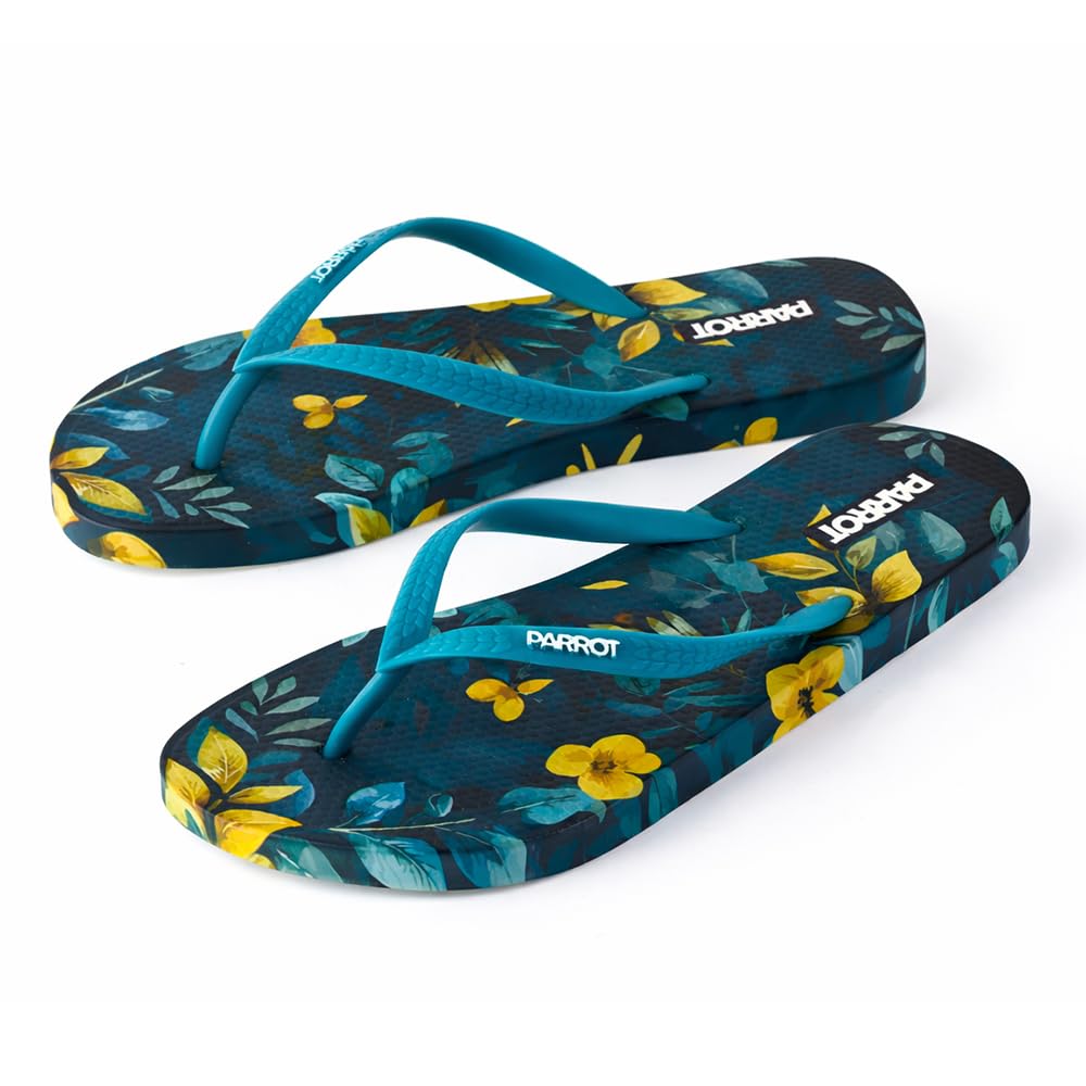 Bloom Women Flip-Flops, Lightweight with Soft Strap, Cushioned Footbed & Non-Slip Sole