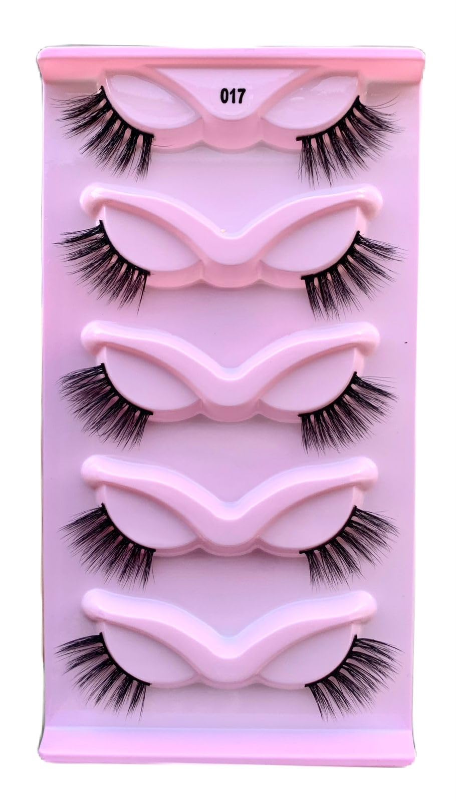 Half Lashes Cateye 5 Pairs/Half Lashes/Half Lashes Natural Look/Half Lash/Corner Lashes-1 SHAPE-17