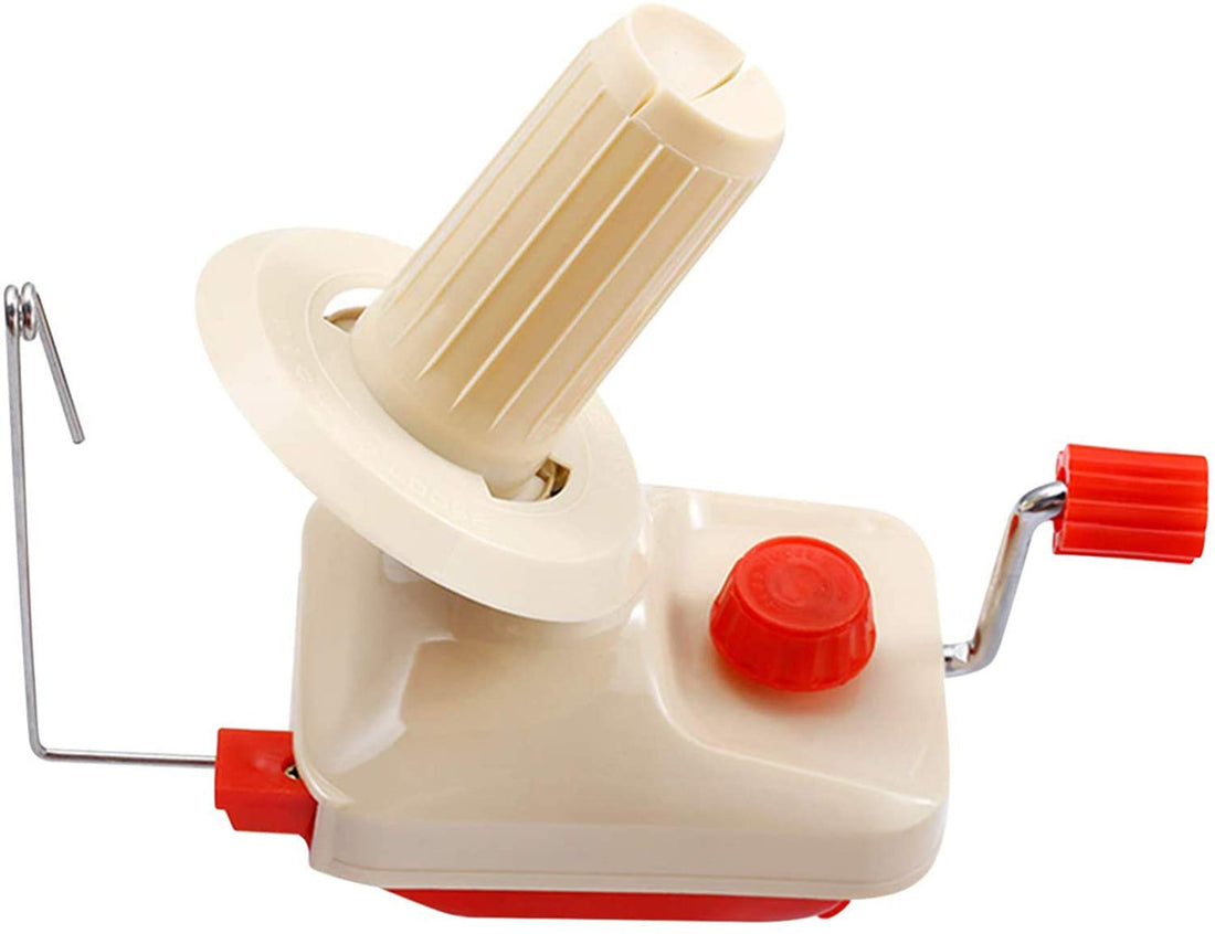 Yarn Ball Winder, DELFINO Hands Operated Swift Yarn, Fiber String Ball Wool Winder Machines for Wool Fiber Clothing Crafting Home Office Art Handicraft Use, Easy to Set Up and Use