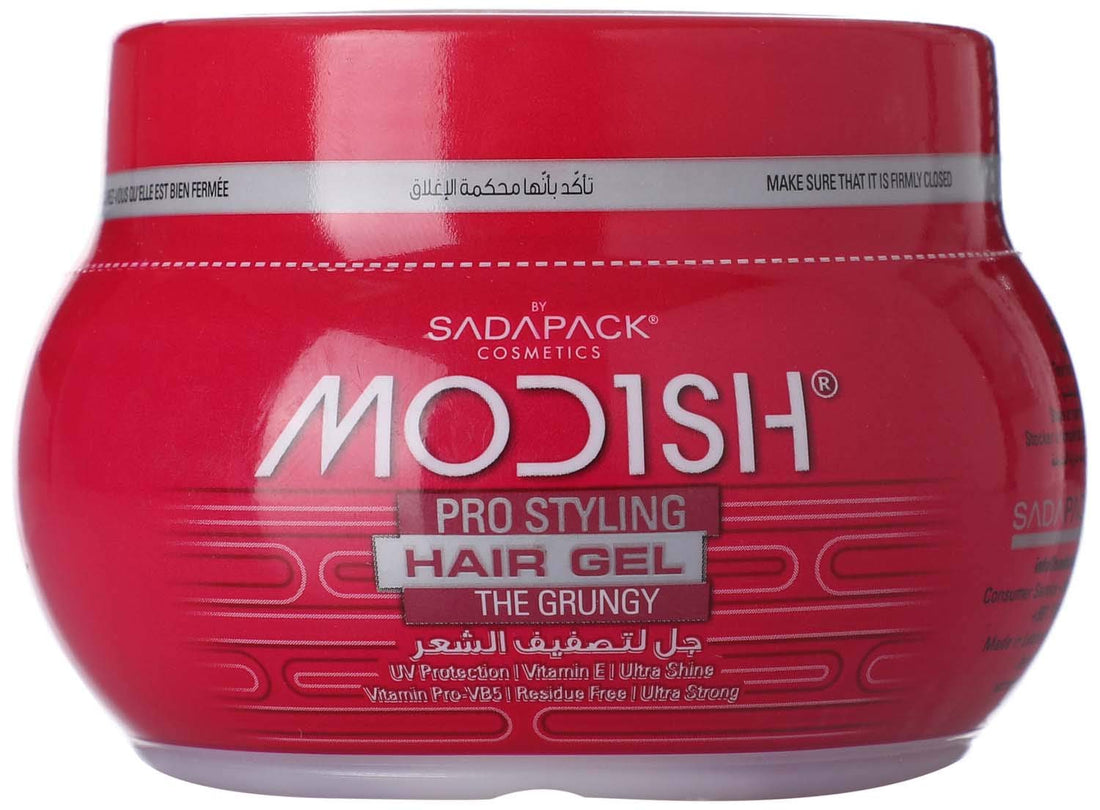 Modish Hair Styling Gel, Grungy Pink Finish, 250ml