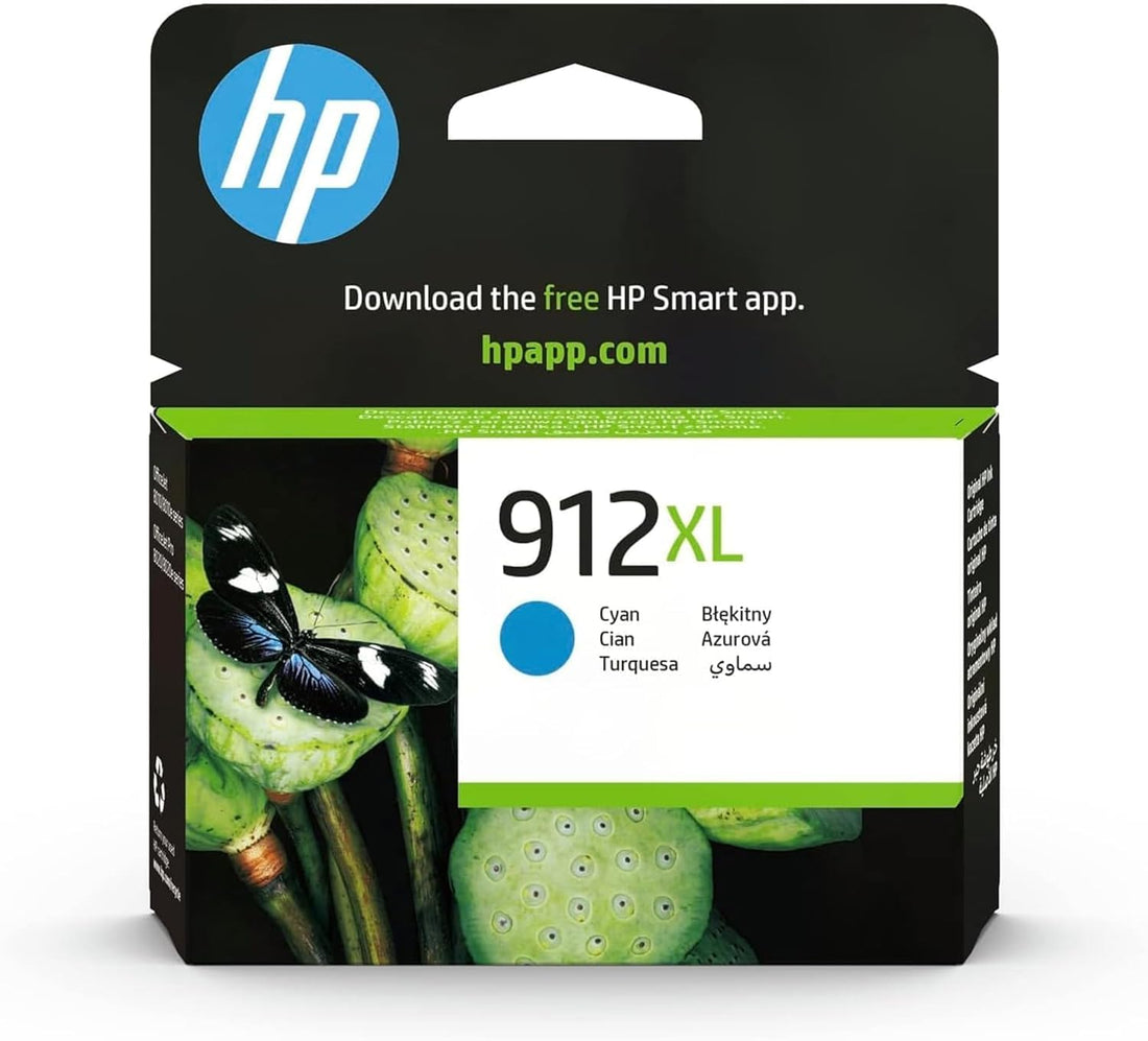 HP 912XL High Yield Ink Cartridge - Cyan