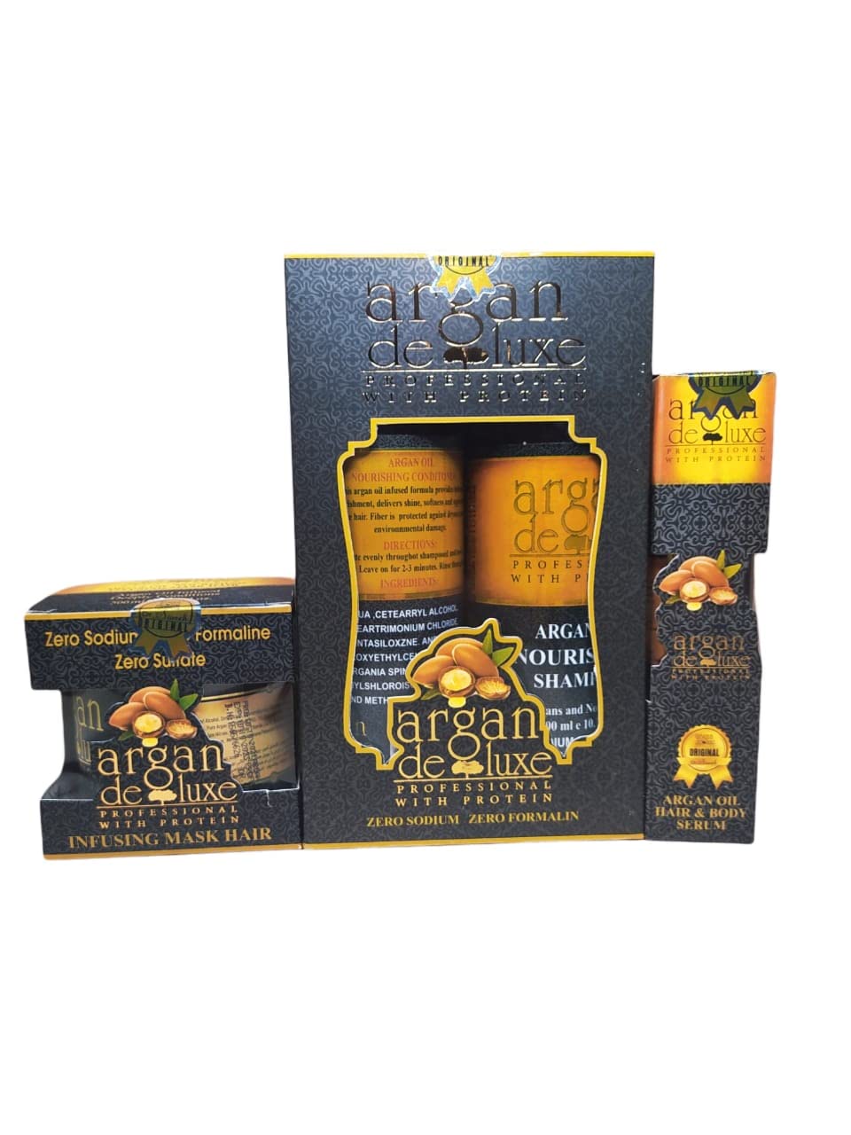 Argan de Luxe Deluxe with Protein Hair Set
