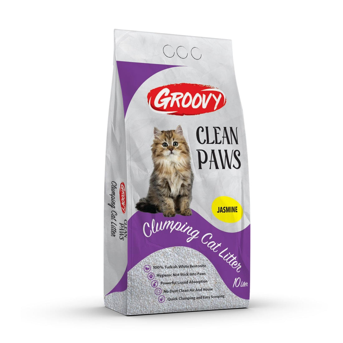 Groovy Clumping Cat Litter (10, Jasmine)