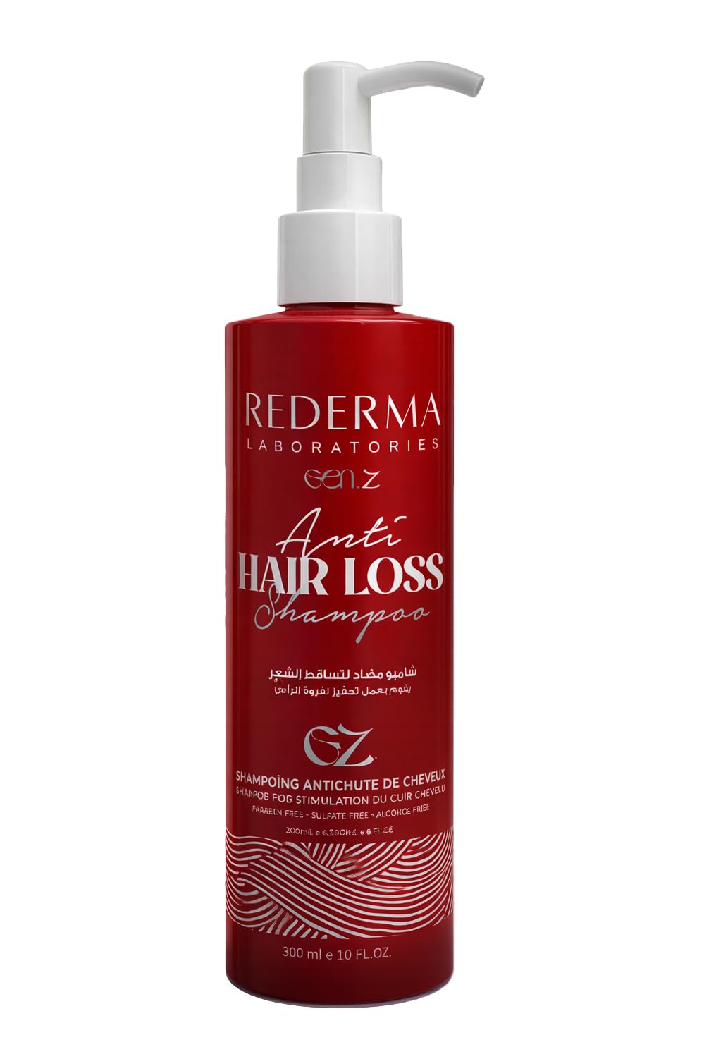 Rederma Gen Z Anti Hair Fall Shampoo, Biotin, Caffeine, Garlic Oil, Vitamin B5 Sulfate Free