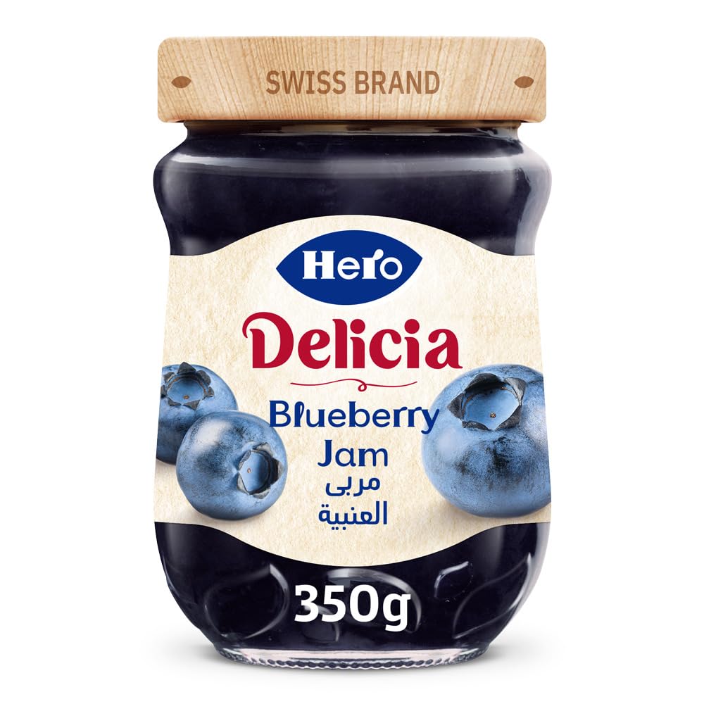 Hero Delicia Blueberry Preserve Jam - 350 gm