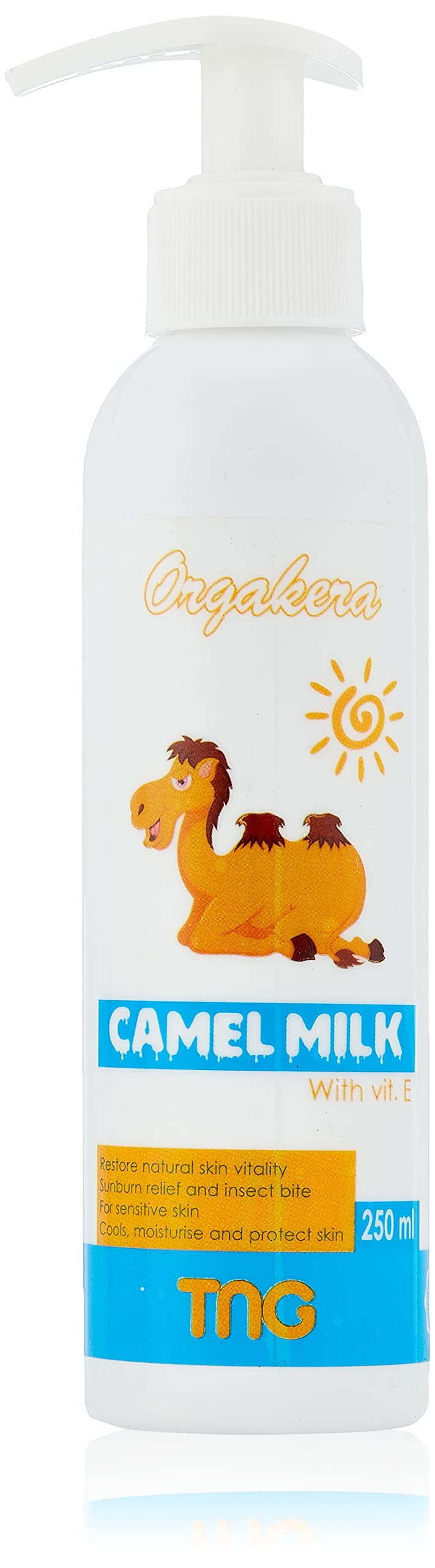 Orgakera lotion with camel milk and vitamin e - 250 ml
