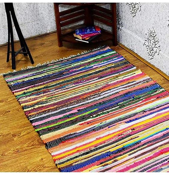 Egypt Antiques Intex Salon Rug Multicolor Different Sizes Handmade (2X3)