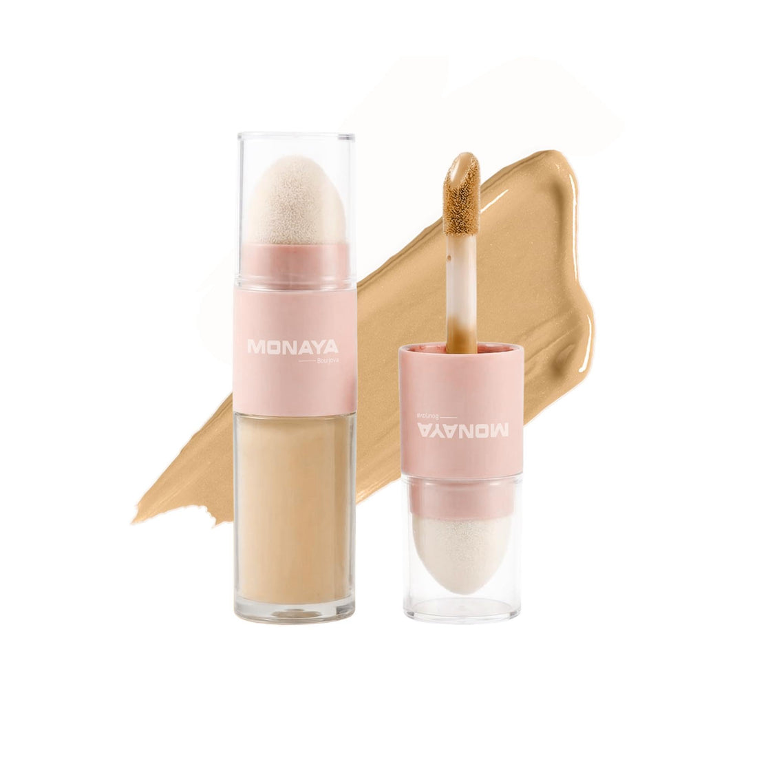 C005 Full Cover Concealer – Long-Wear Matte Finish Liquid Concealer for Dark Circles & Blemishes – Waterproof, Crease-Proof & Vegan Formula (C106)