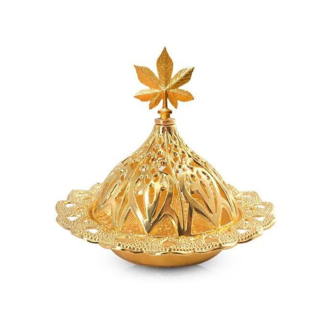 Large Metal Incense Burner - Shapes For Occasions, Holidays, Birthdays, Gift - Diameter 8.5cm (Shape 3)