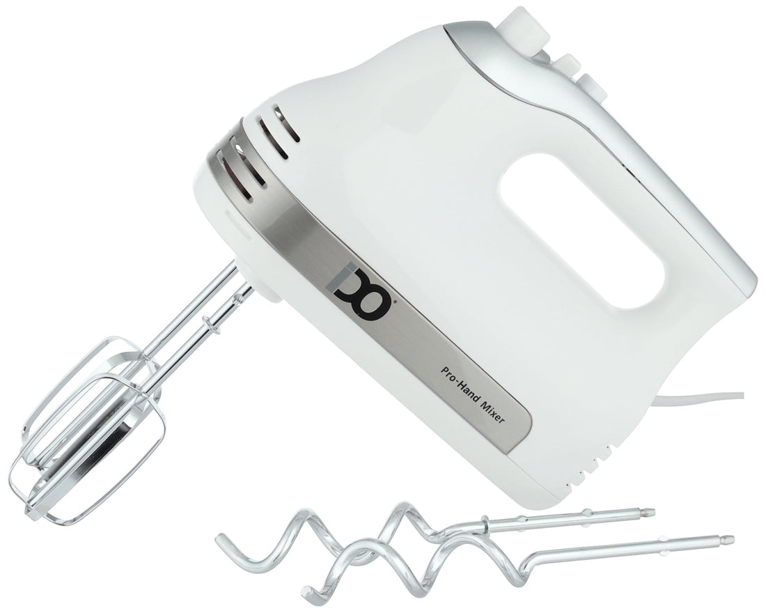 IDO Hand Mixer - 500W - 5 Speeds - HM500-WH - White - 2 Years Warranty