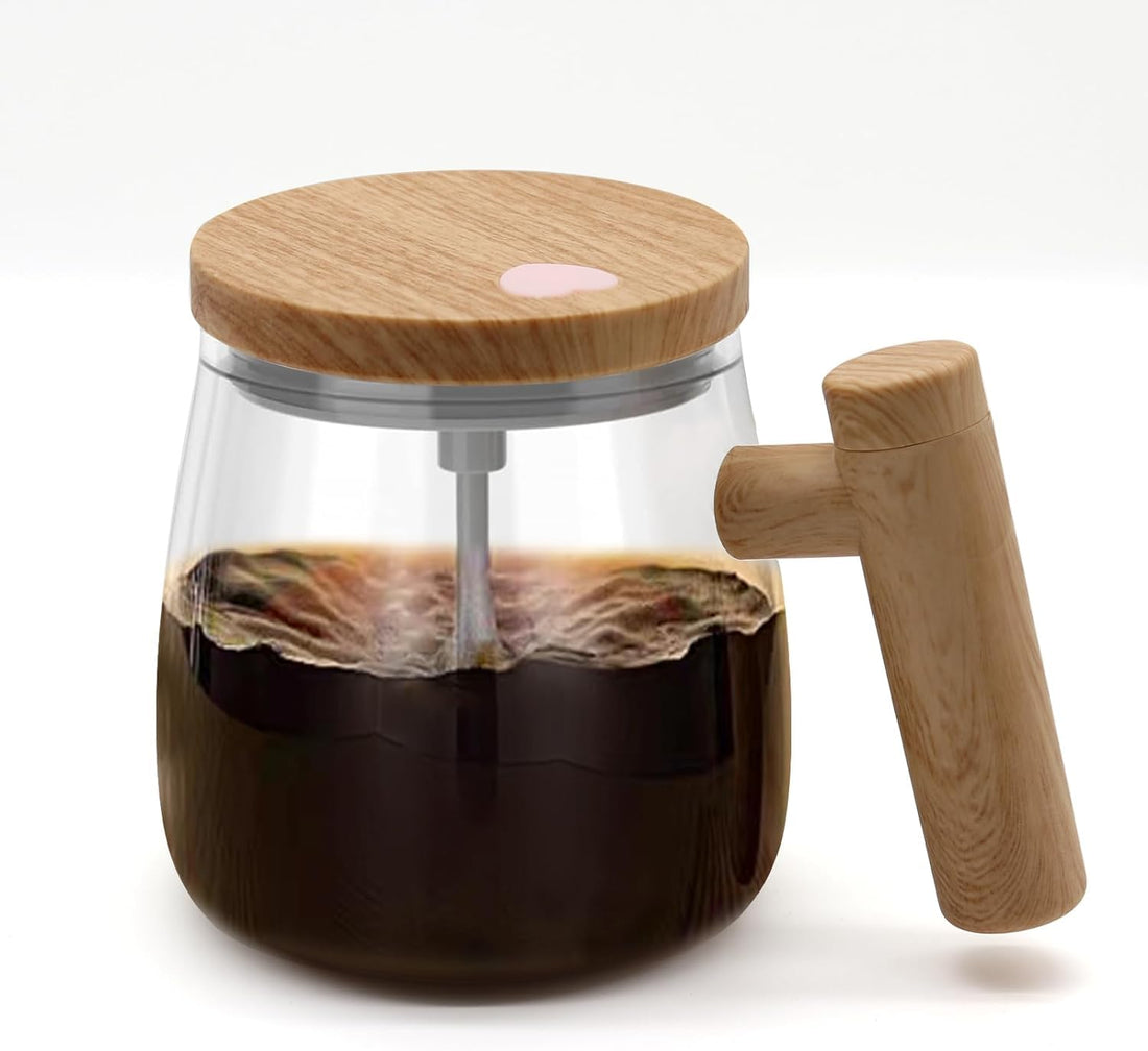 UPDESH Self Stirring Mug, Electric High Speed Mixing Cup, Self Stirring Coffee Mug, for Coffee/Milk/Protein Powder at Home/Office/Travel, 400 ML