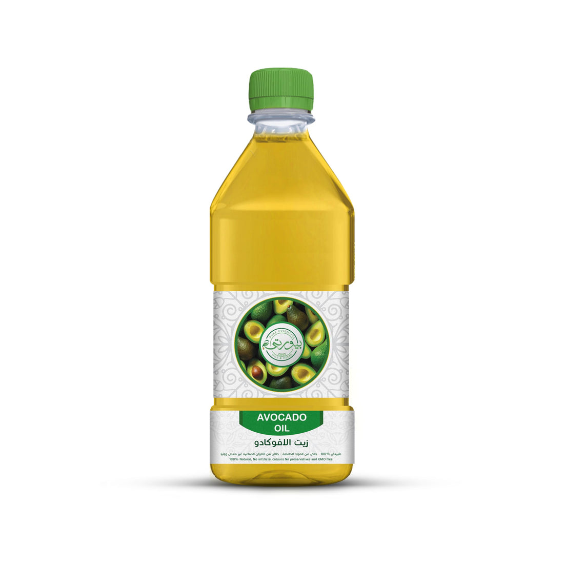 Purity- بيورتي - Avocado Oil Unrefined Cold Pressed, 100% Pure & Natural, Ideal for Deep Moisturization, Hair Nourishment, and Skin Repair 1 L