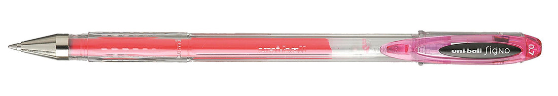 Uniball Signo UM120 Gel Rollerball Pen, 0.7 mm - Rose